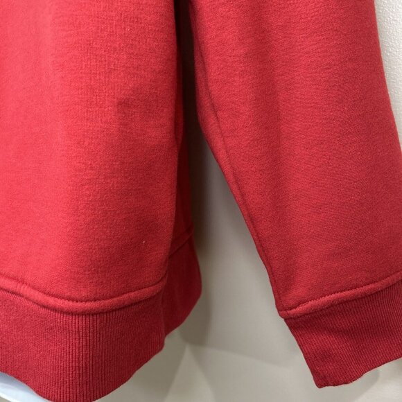 IZOD Advantage Performance Stretch 1/4 Zip Pullover Mens Small Red Sweatshirt - Picture 5 of 9